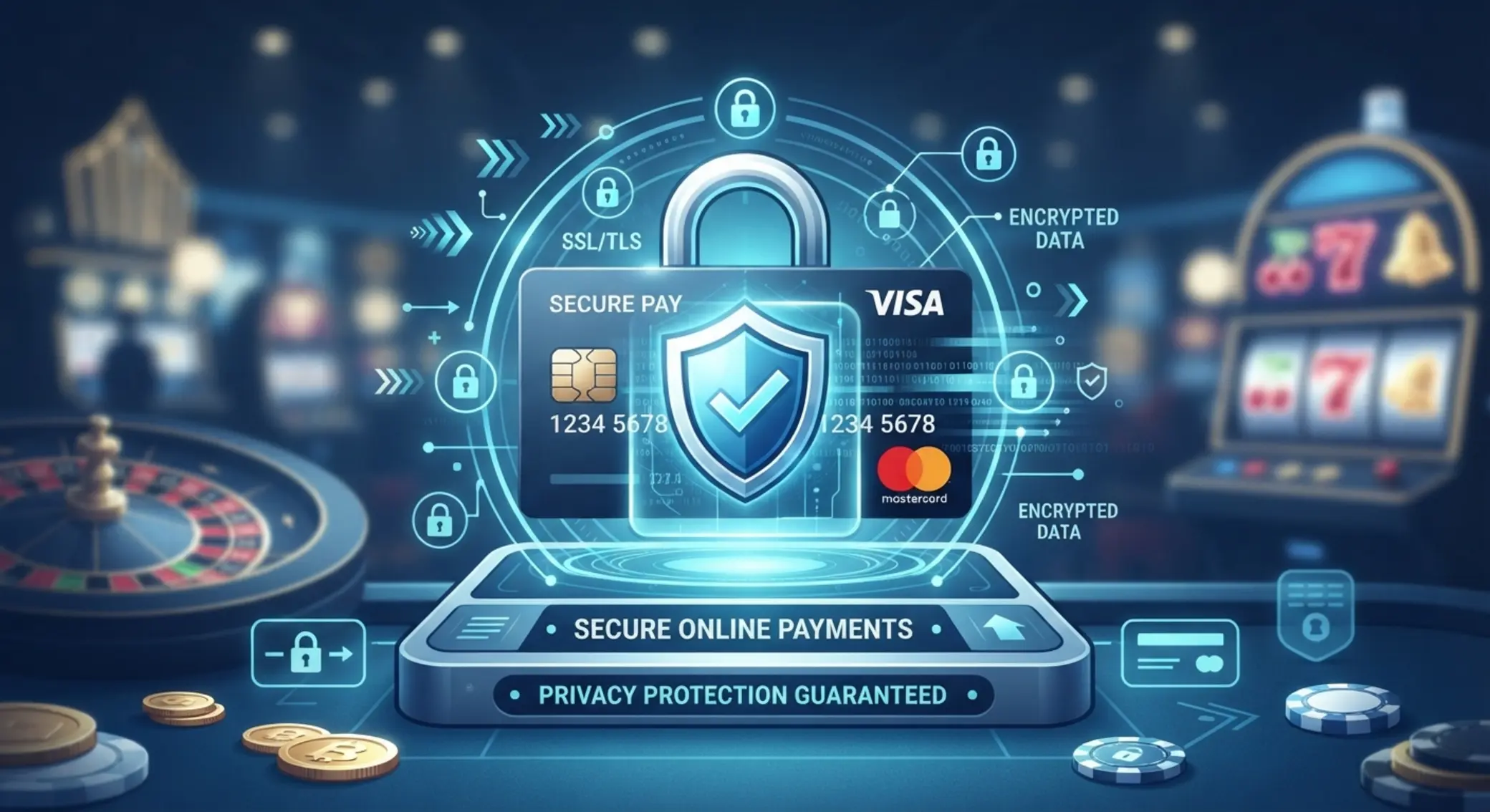 Adatvédelem és biztonság online kaszinó fizetésnél